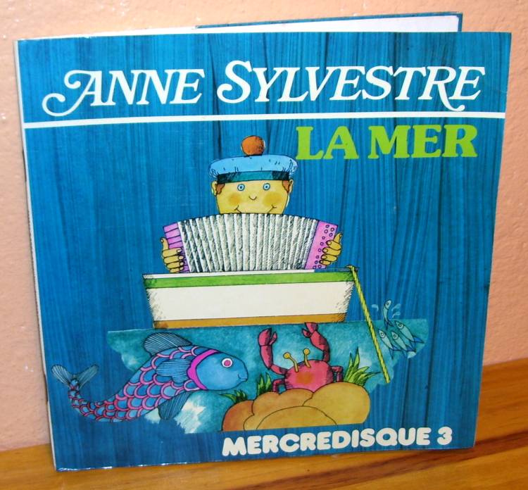 45T Livre disque - Anne Sylvestre - La mer - 1976 -1.jpg