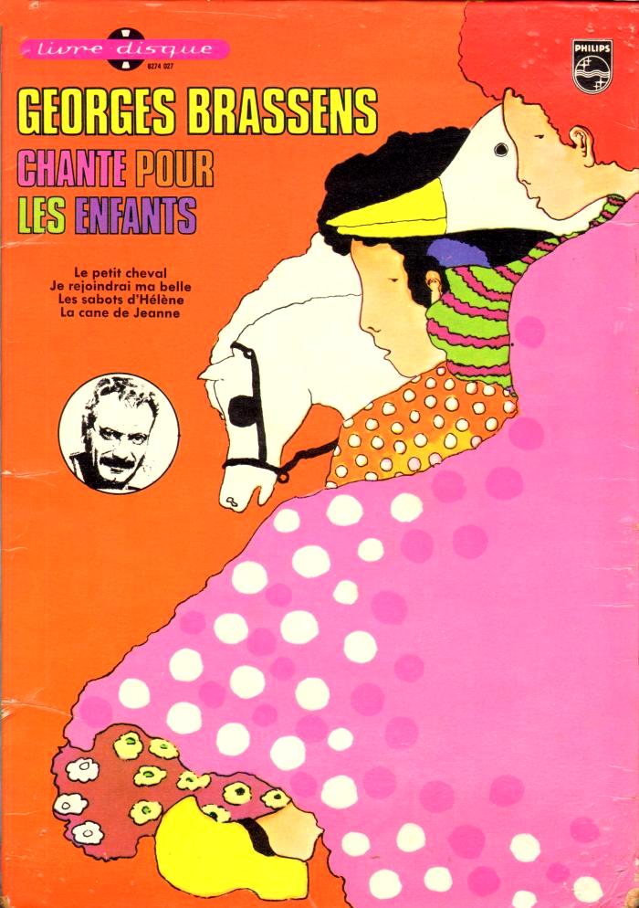 45T - Livre disque - Georges Brassens - Chante pour les enfants - 1972 -1.jpg