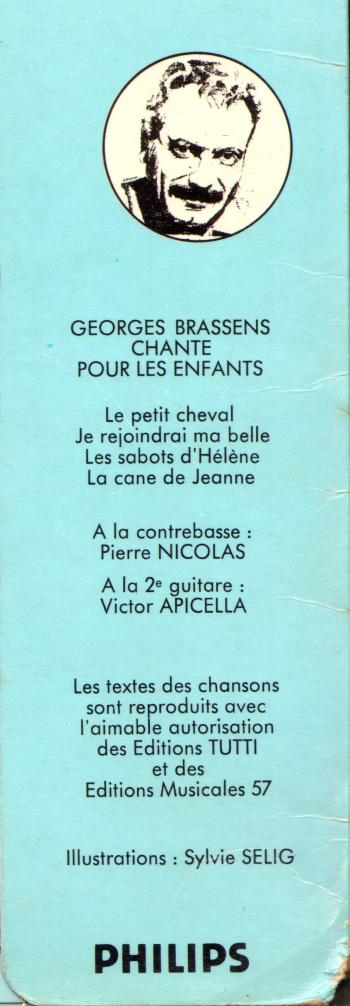 45T - Livre disque - Georges Brassens - Chante pour les enfants - 1972 -10.jpg
