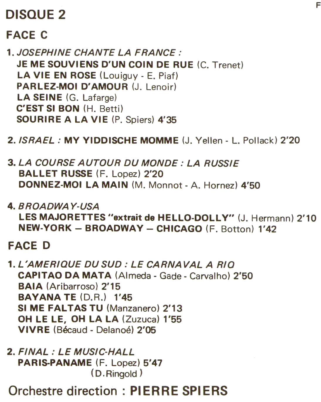 33T Double - Josephine Baker - Bobino 1975 -9.jpg