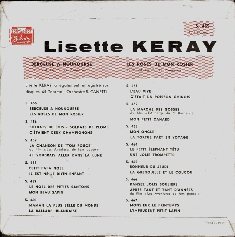 45T - Lisette Keray chante pour les enfants - 60 -2.jpg