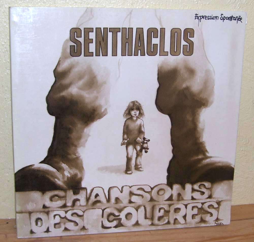 33T Senthaclos - Chansons des colères - 1974