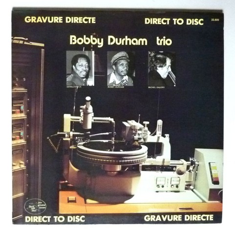 BOBBY DURHAM TRIO. 1979. Black and Blue 33.800.   (C1).JPG