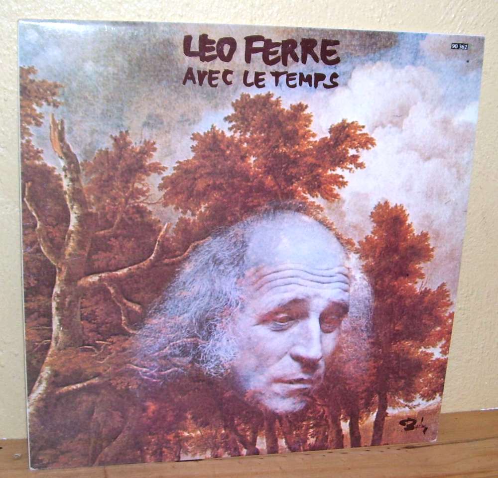 33T Léo Ferré - Avec le temps - 1972