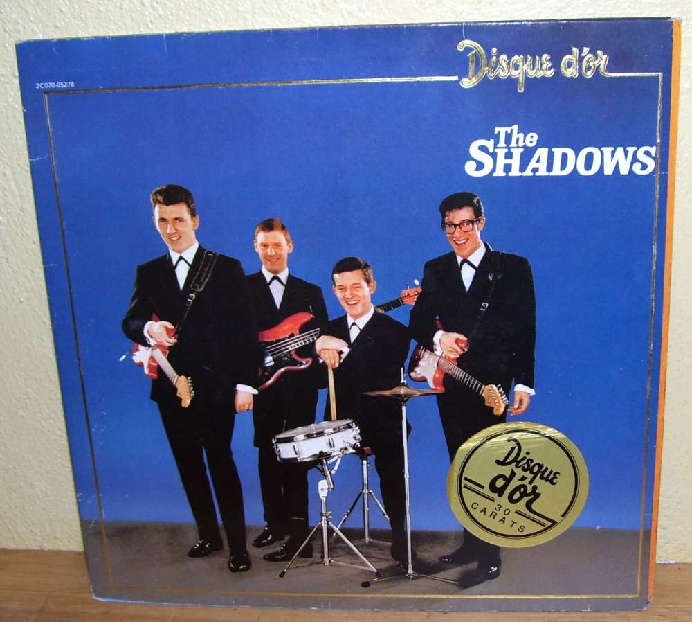 33T The Shadows - Disque d'or - 1979