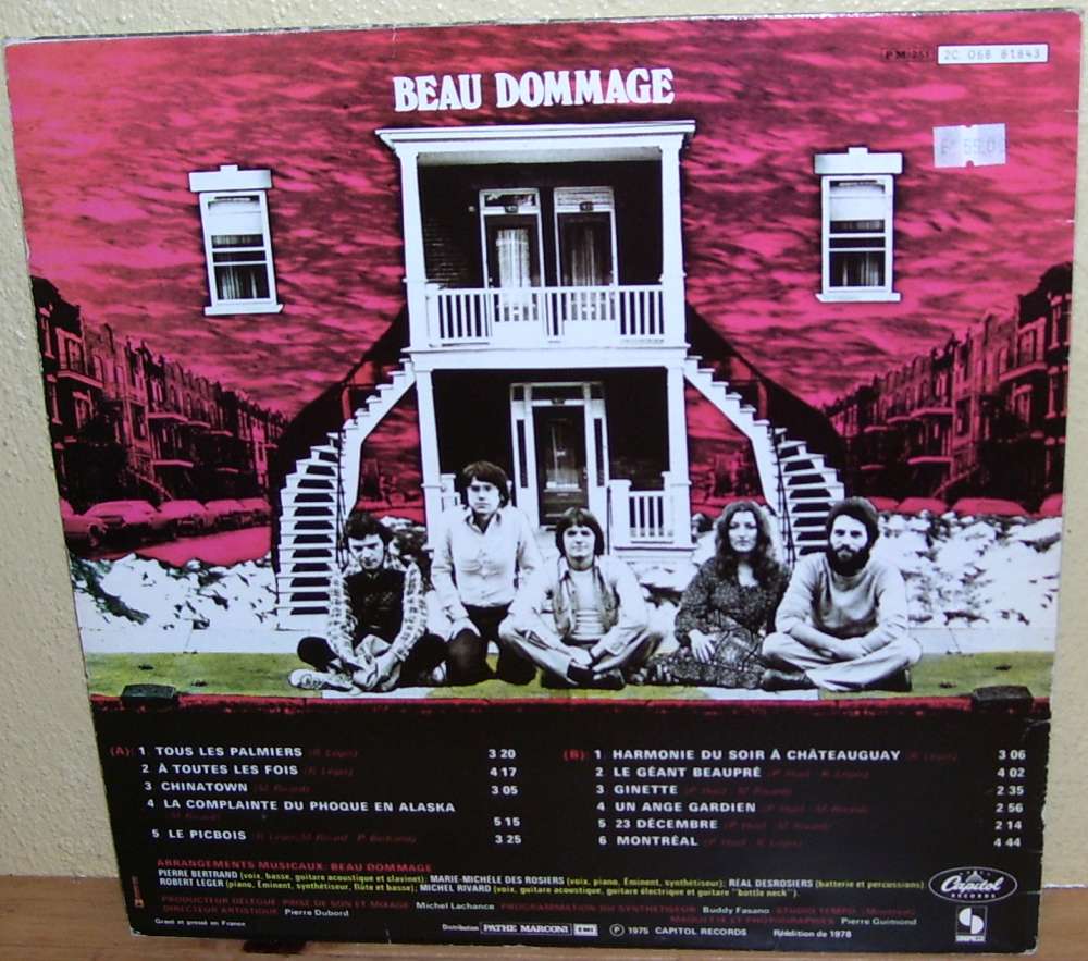 Beau Dommage - Beau Dommage -1974