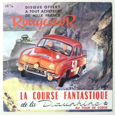Dauphine tour de Corse. ND. 45T carte postale.   (C1).JPG