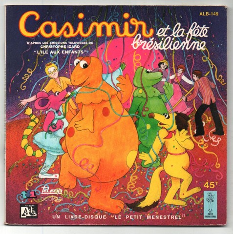 Casimir. 1977. Livre disque 45T Petit ménestrel Alb. 149. (C).jpg