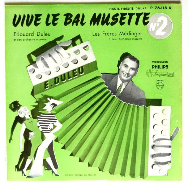 Edouard DULEU. Vive le bal musette n°2. ND. PHILIPS P 76.118 R. (C).JPG