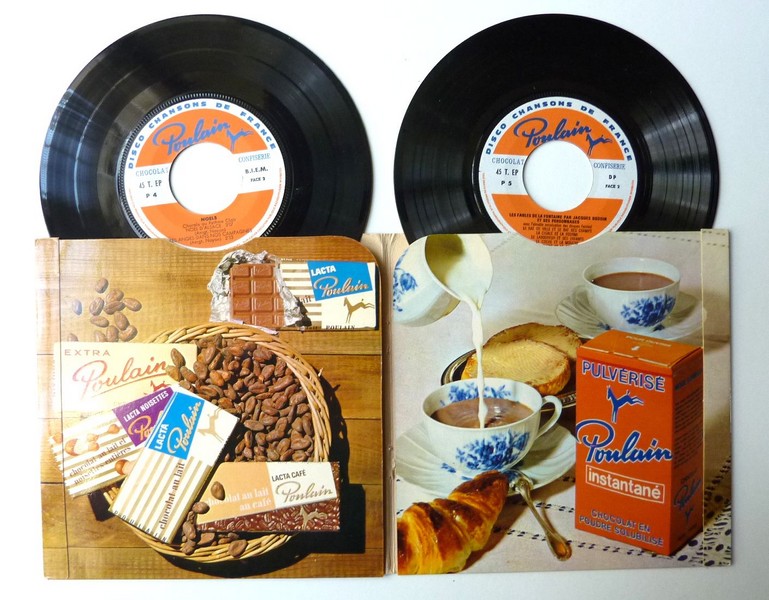 Chocolat Poulain. Disco chansons de France.    (C2).JPG