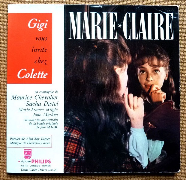 MARIE-CLAIRE. COLETTE. GIGI. 1959. Livre-disque 45T PHILIPS MC5.    (R1).JPG