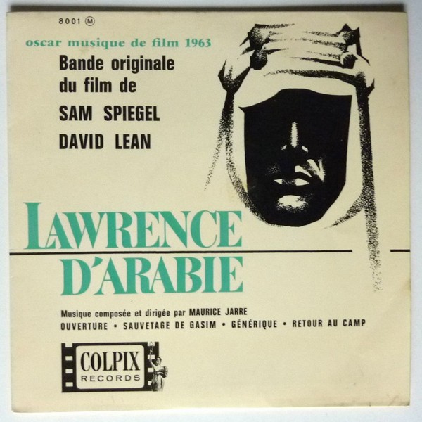 Lawrence d' Arabie. 1963. 45T COLPIX 8001.    (R1).JPG