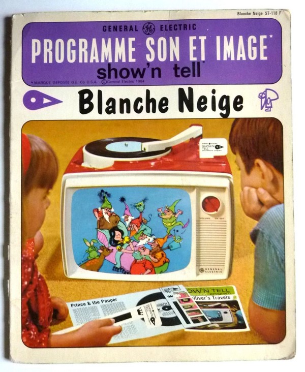 Son et Image. Blanche Neige. 33T 17cm. 1964. General Electric ST-118 F.     (R1).JPG