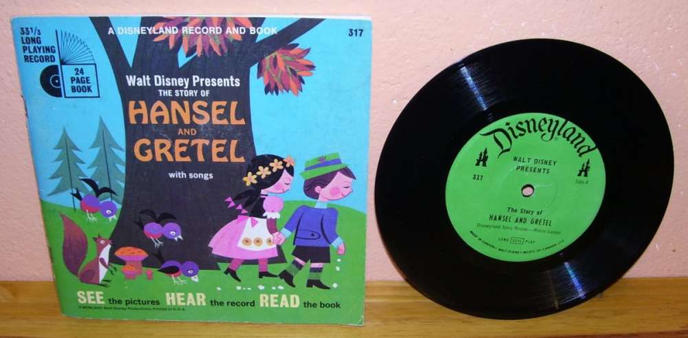33T 17cm - Livre Disque - Hansel and Gretel - 1967