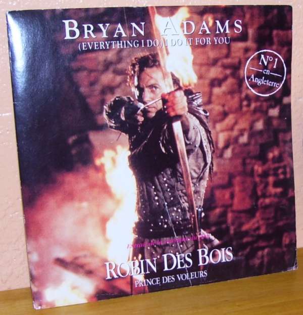 45T Bryan Adams - Robin des bois - 1991