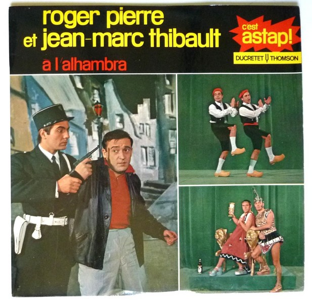 Roger PIERRE & Jean-Marc THIBAULT à l'Alhambra. ND. 33T 25cm DUCRETET- THOMSON 260 V 115. (R).JPG