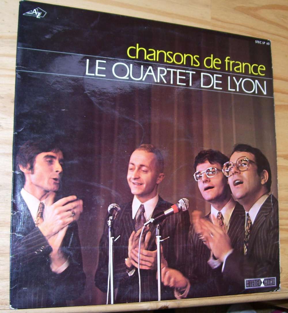 33T - Le Quartet de Lyon - Chansons de France -1968