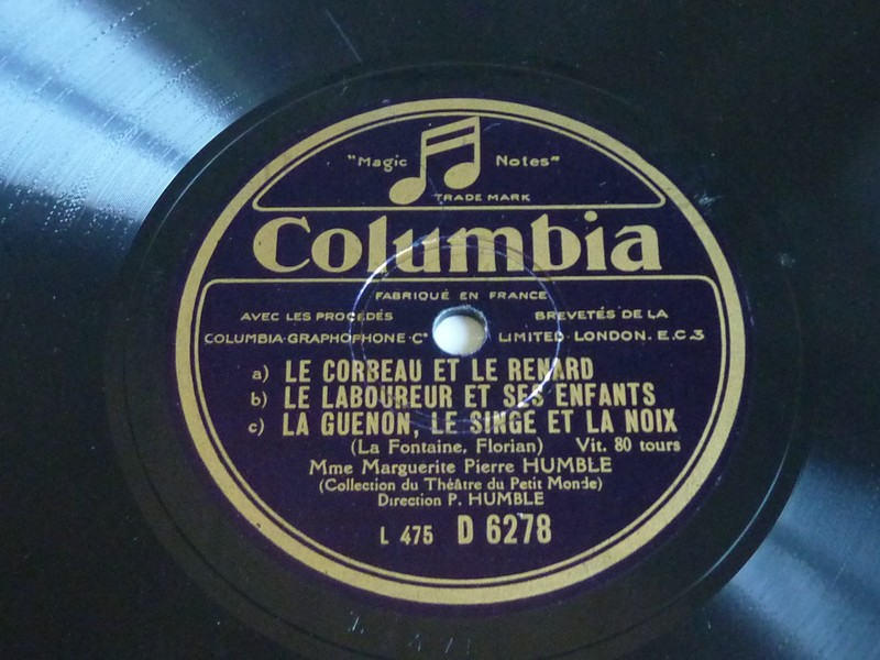Fables de LA FONTAINE. ND. 78T 25cm COLUMBIA D 6278.    (R1).JPG