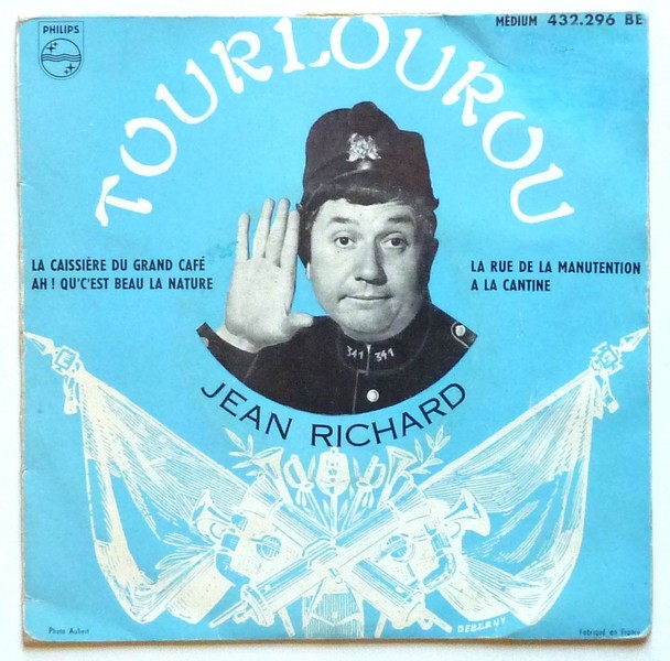 Jean RICHARD. Tourlourou. 1958. 45T PHILIPS 432.296 BE.    (R53).JPG