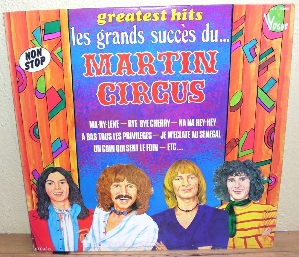 33T Greatest Hits - Martin Circus - 1976