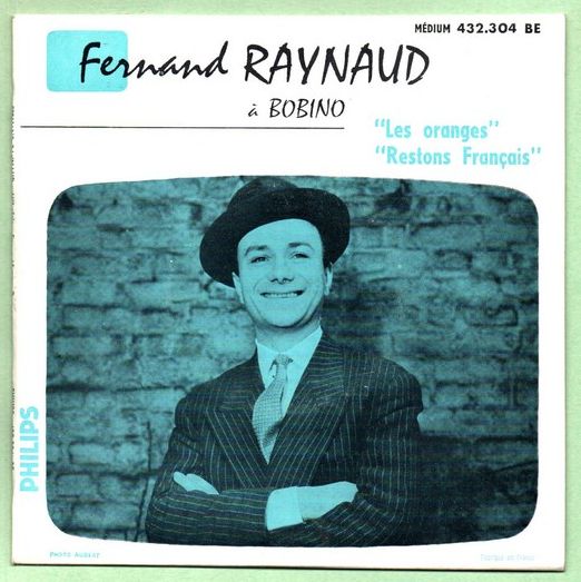 Fernand RAYNAUD. N°6. Restons français. 1958. 45T PHILIPS 432.304 BE.    (R1).jpg