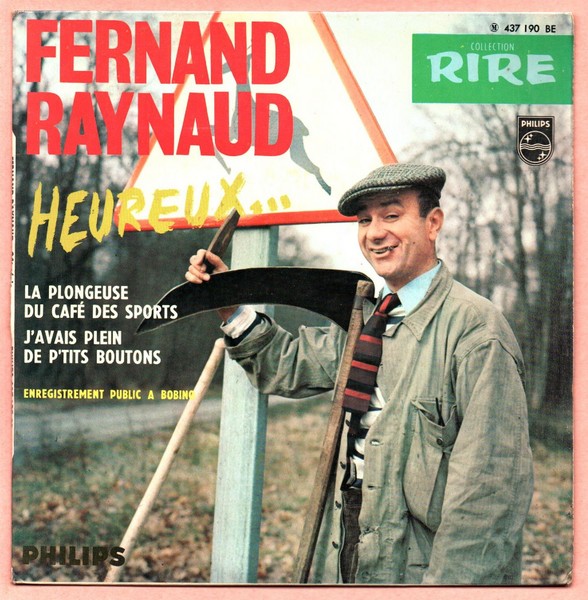 Fernand RAYNAUD. N°24. Heureux. 1966. 45T PHILIPS 437.190 BE. (R).jpg