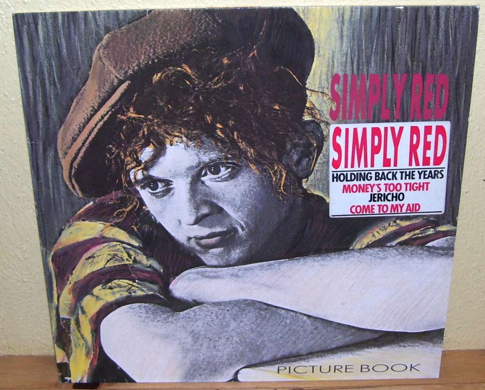 33T Simply Red - Picture Book - 1985