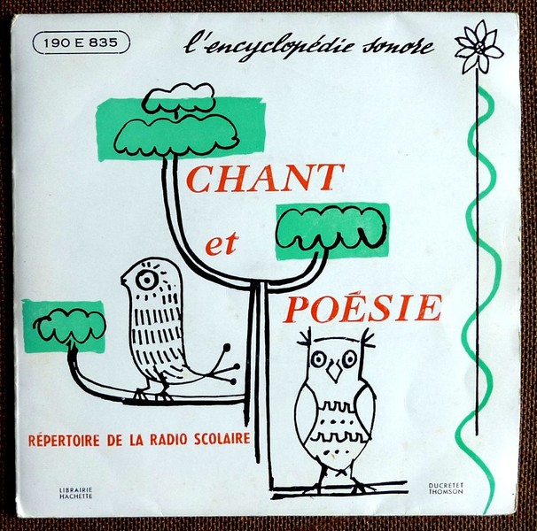 CHANT et POESIE. 1959. 33T 17cm HACHETTE - D. THOMSON 190 E 835.    (R1).JPG