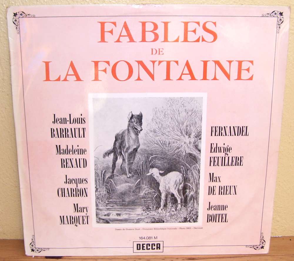 33T Fables de La Fontaine - 1964