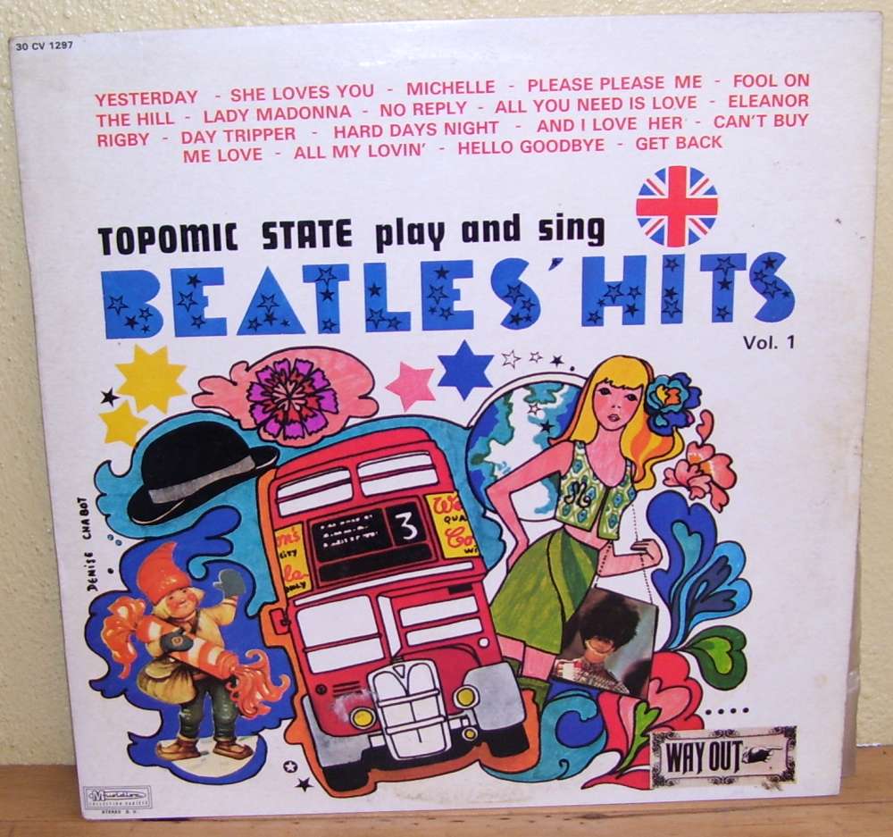 33T Topomic State - Play and sing Beatles' Hits - Volume 1 - 1974