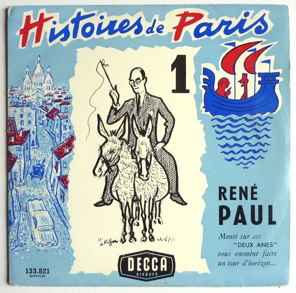 René PAUL. N°1. Histoires de Paris. ND. 33T 25cm DECCA 133.821.   (R1).JPG