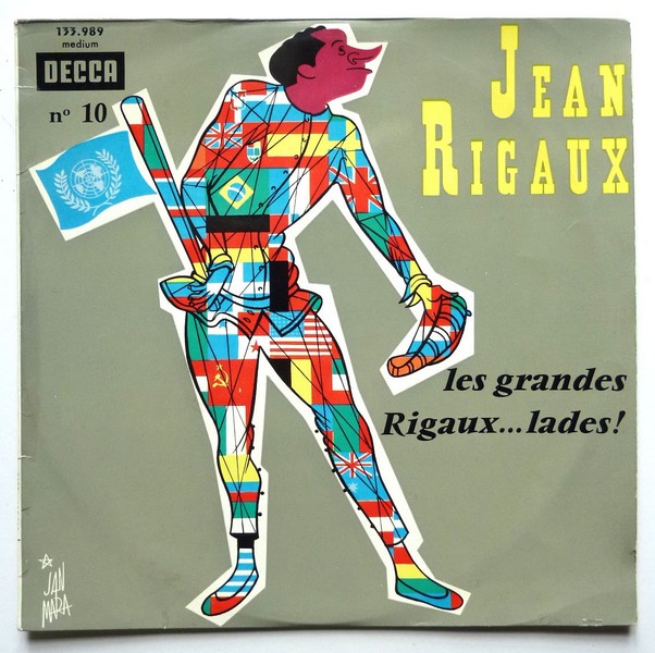 Jean RIGAUX. N°10 Les grandes Rigaux...lades ! 1962. 33T 25cm DECCA 133.989.   (R1).JPG