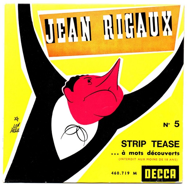 Jean RIGAUX. N°5. Strip tease. 1966. 45T DECCA 460.719. (R).jpg