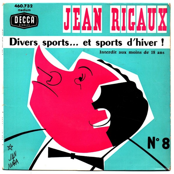 Jean RIGAUX. N°8. Divers sports...1963. 45T DECCA 460.732. (R).jpg