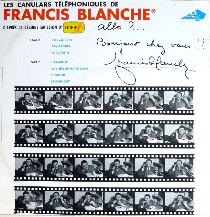 Francis BLANCHE. Bonjour chez vous.   (RR2).JPG