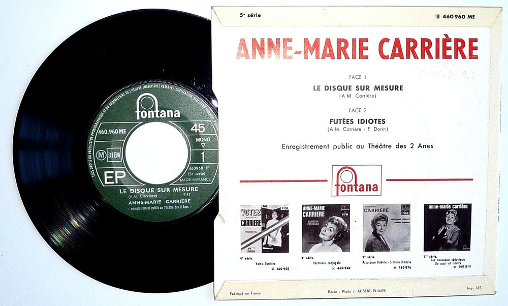 Anne-Marie CARRIERE. Le disque sur mesure.   (R2).JPG