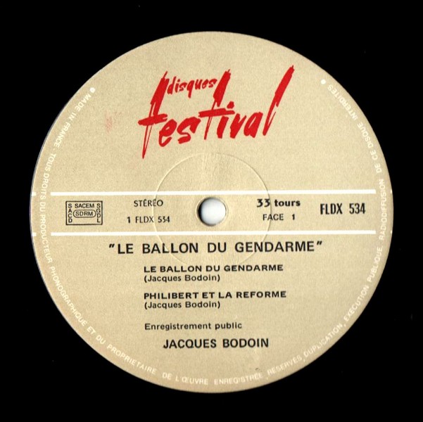 Jacques BODOIN. Le ballon du gendarme.   (R3).jpg