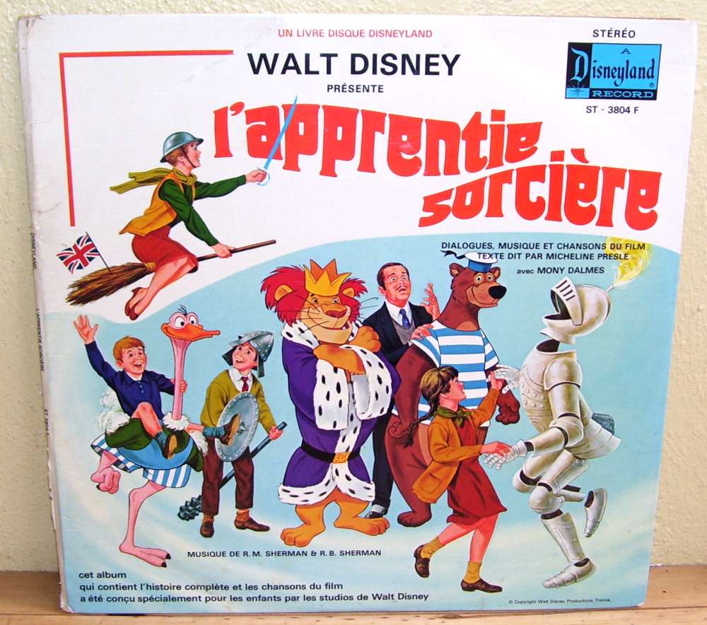 33T Livre-Disque - Walt Disney - L apprentie soricere - 1973 - 1.jpg