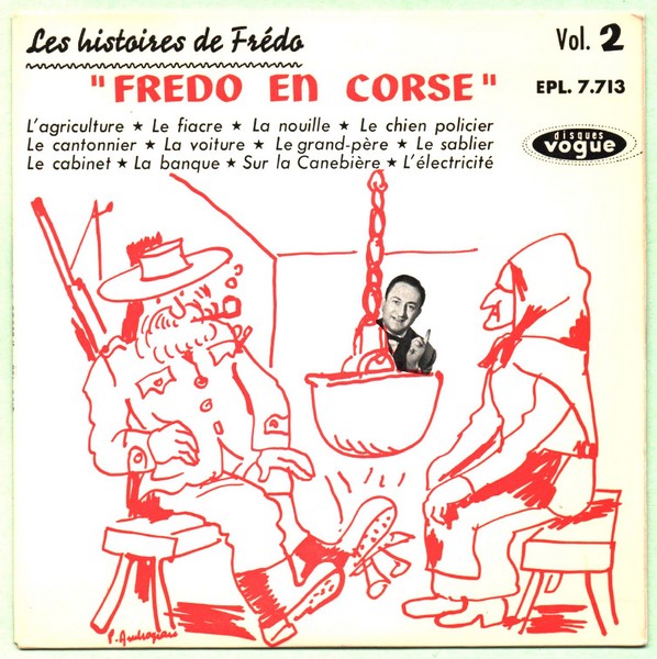 Les histoires de FREDO. Vol.2. FREDO en Corse. 1959. 45T VOGUE EPL 7.713.   (R1).jpg
