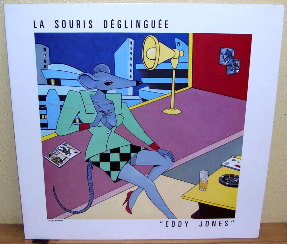33T La Souris Déglinguée - Eddy Jones - 1986