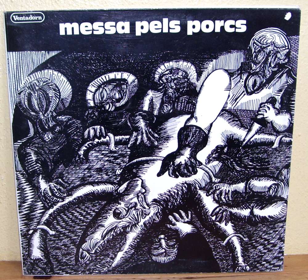 33T Ives Roqueta (Yves Rouquette) ‎- Messa Pels Porcs - 1971