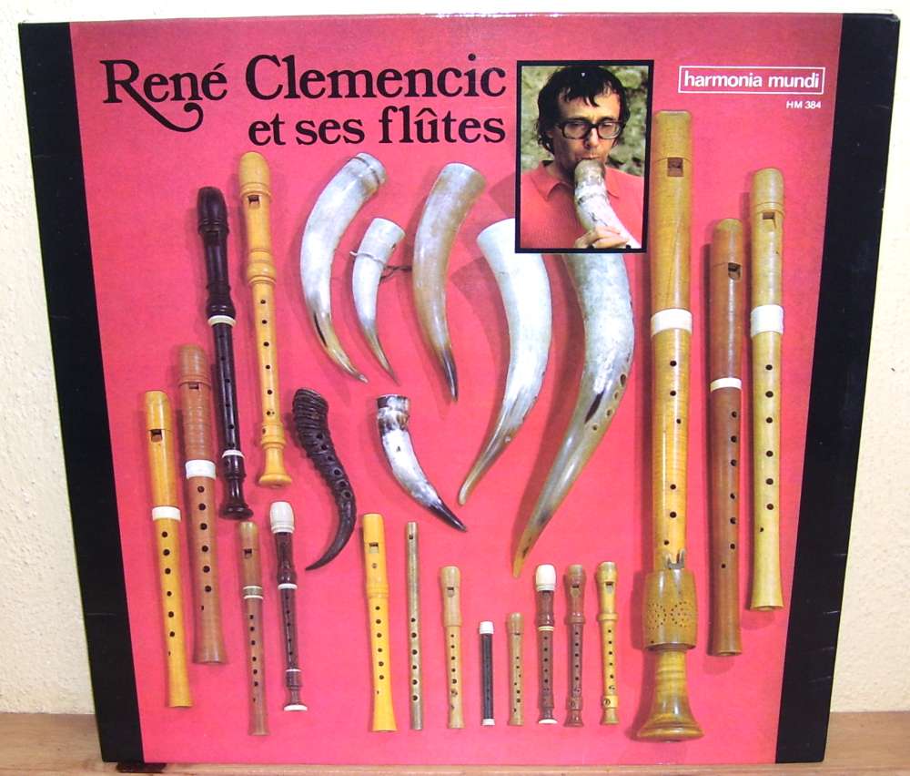 33T René Clemencic et ses flûtes - 1976