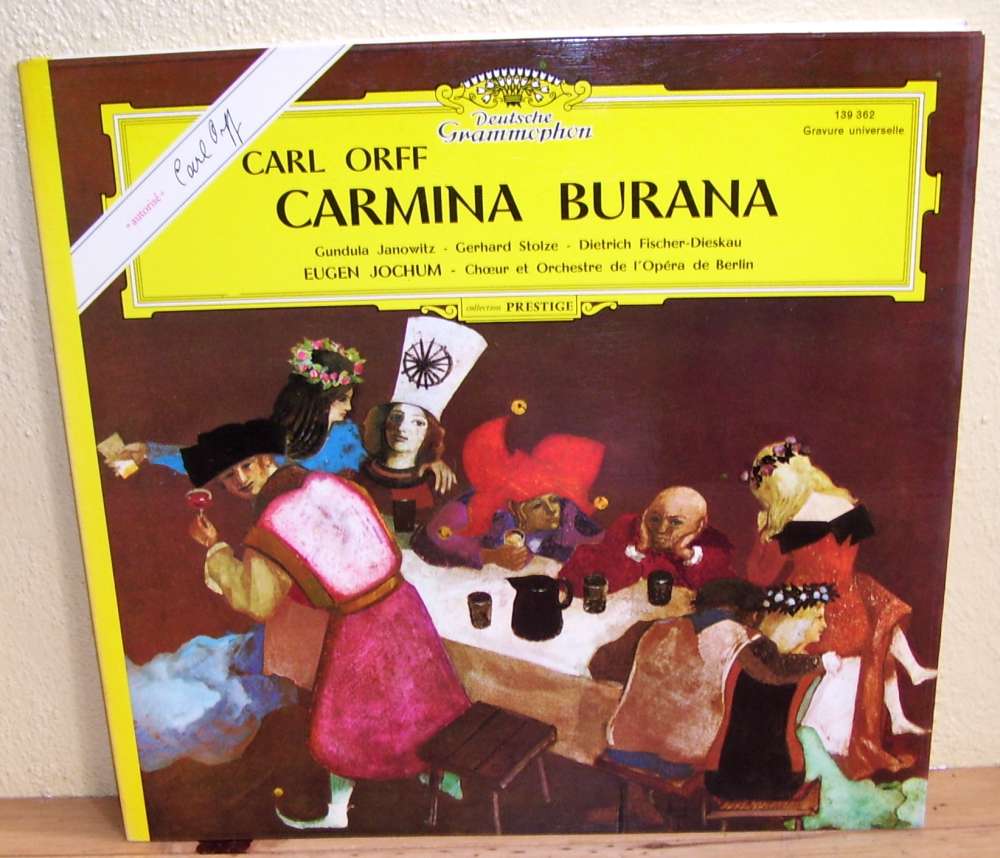 33T Carl Orff - Carmina Burana - 1968
