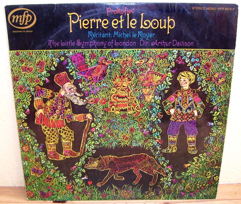 33T Prokofiev - Pierre et le loup - Début 70'<br />MFP 6013-F