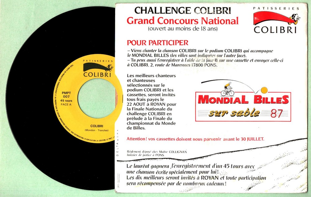 COLIBRI. Mondial billes. 1987.   (R2).jpg