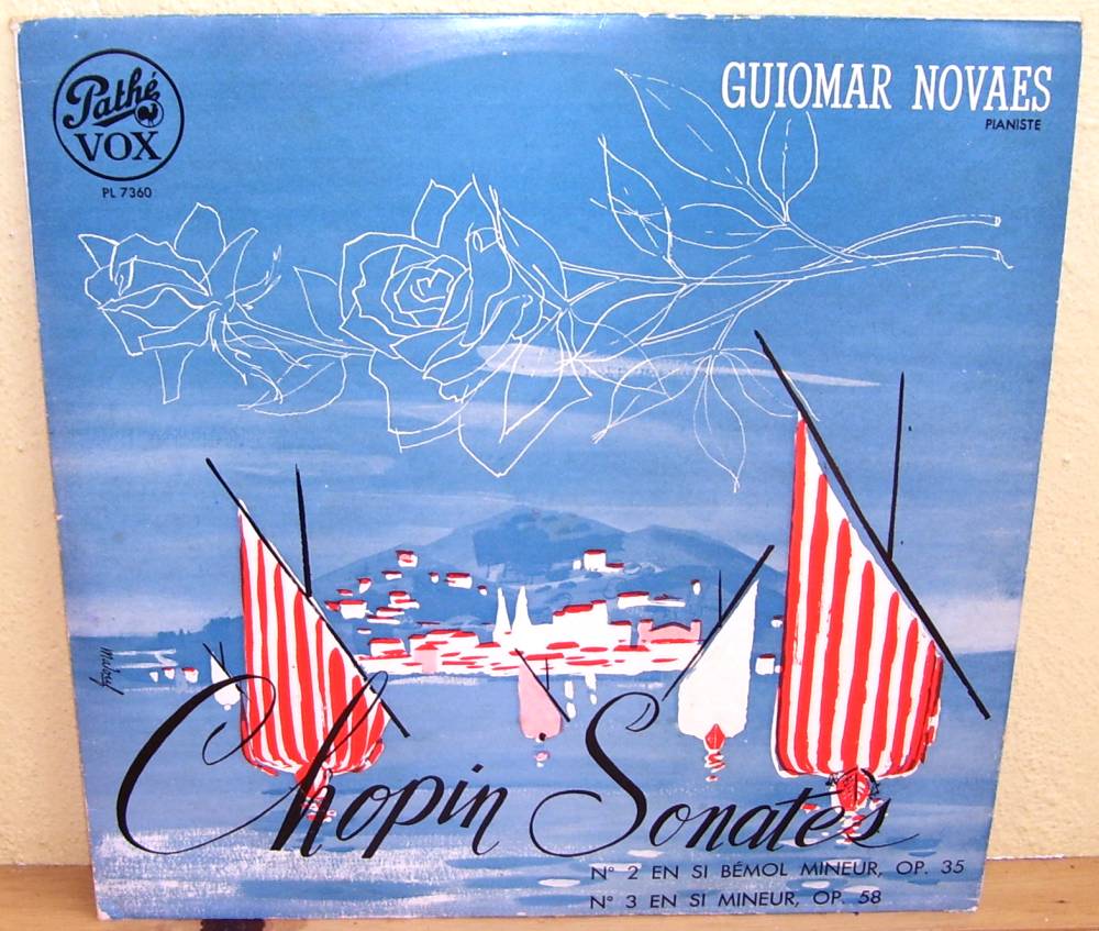 33T Chopin - Guiomar Novaes - Sonates - 1952