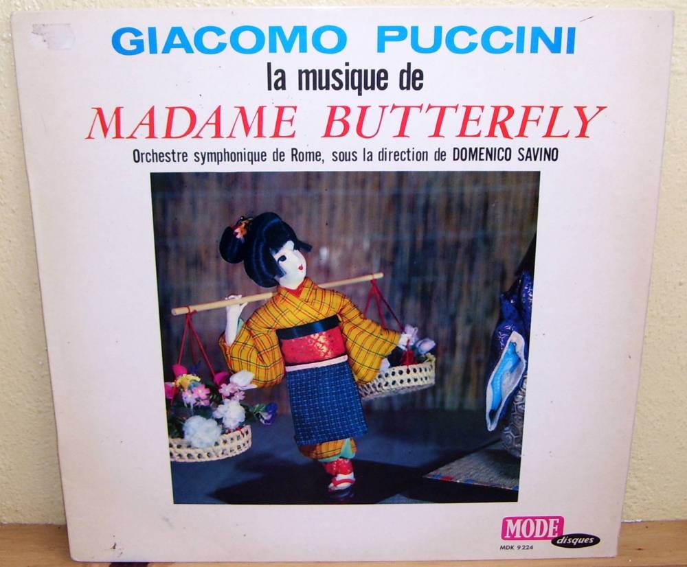 33T Puccini - Madame Butterfly - 1964