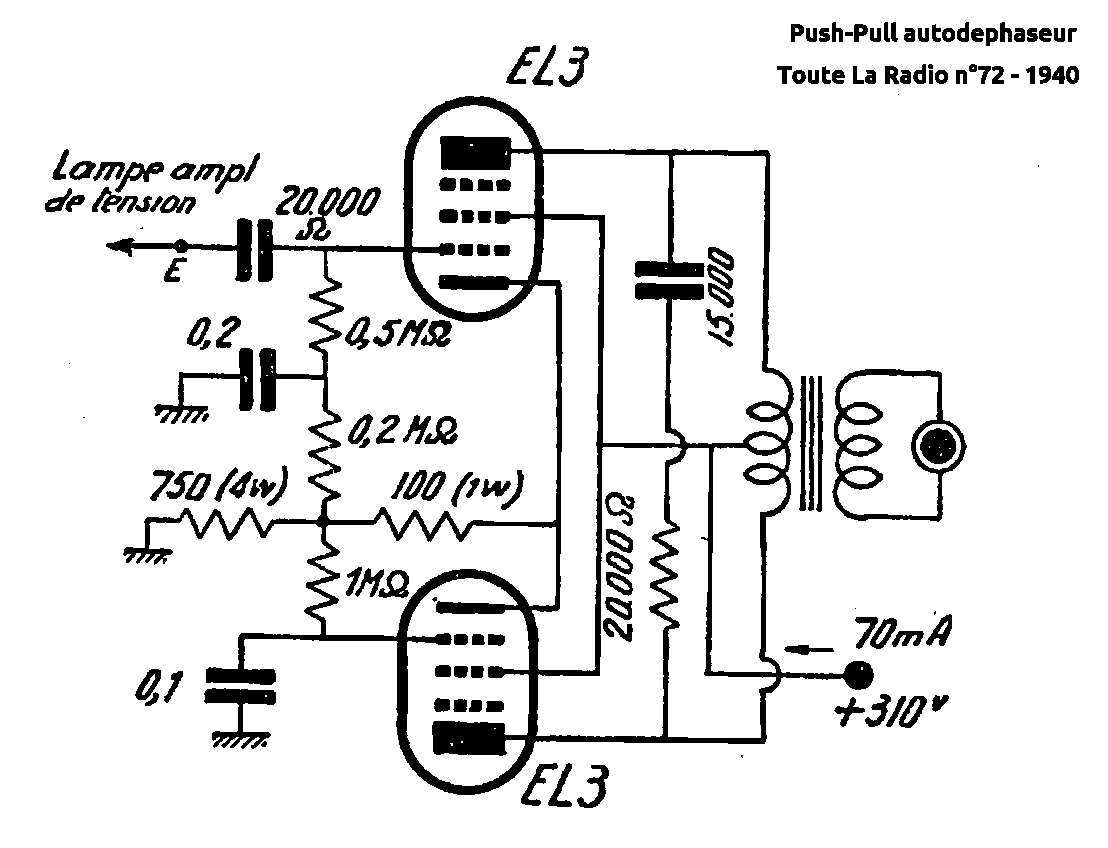 PushPull EL3 autodephaseur