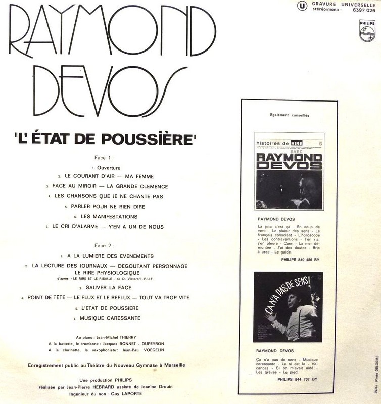 Raymond DEVOS. L'état de poussière.   (R2).JPG