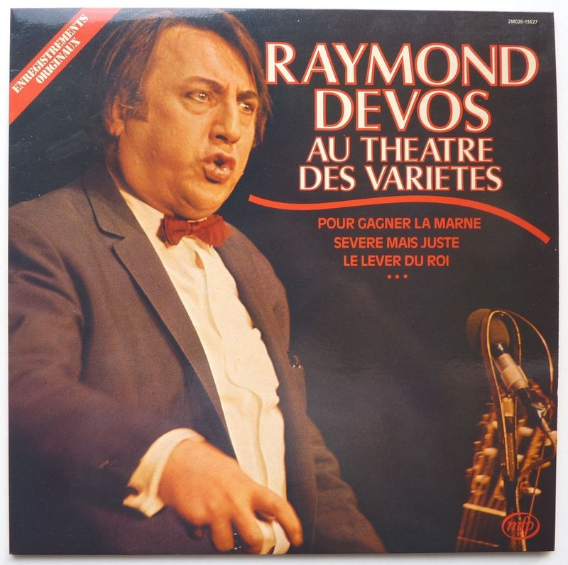 Raymond DEVOS. Au théatre des variétés. 33T 30cm MFP 2M026 13627. P1964.Réed.   (R1).JPG